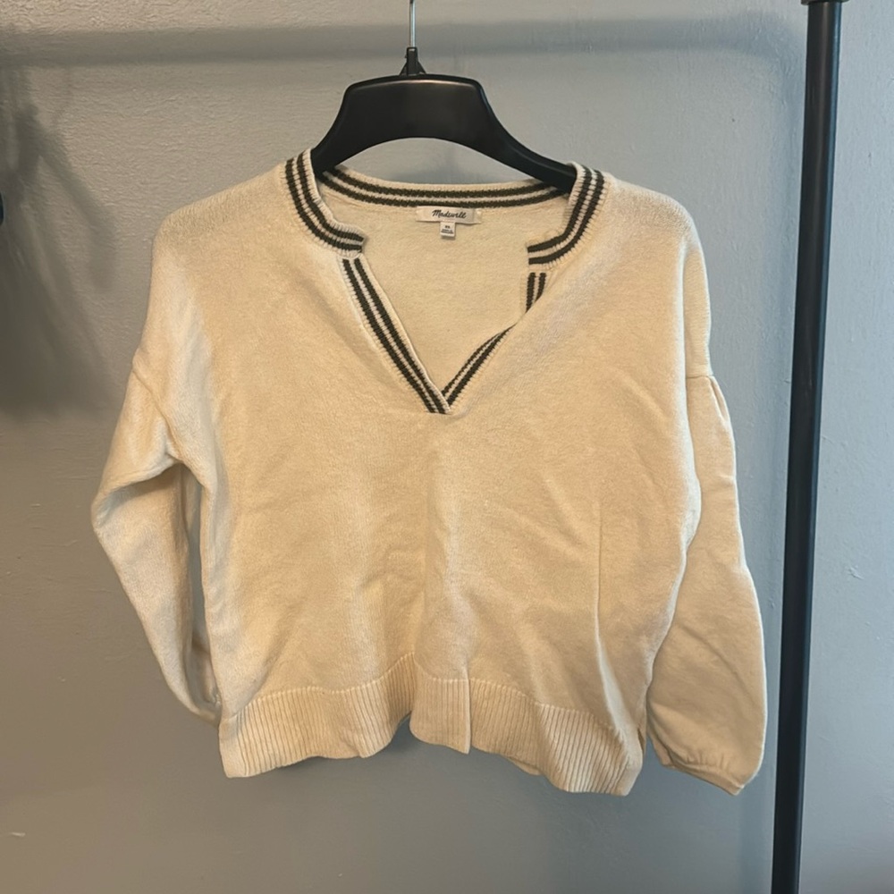 Madewell wool blend sweater.